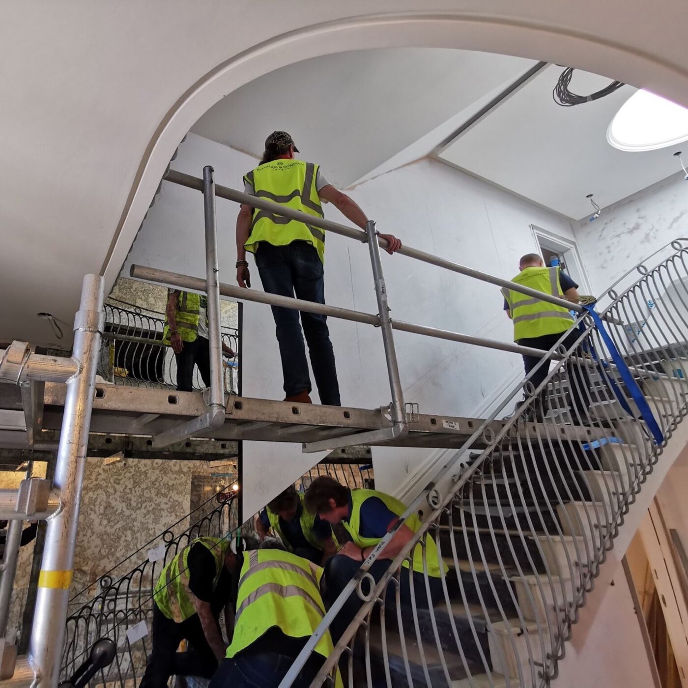 Our installation team