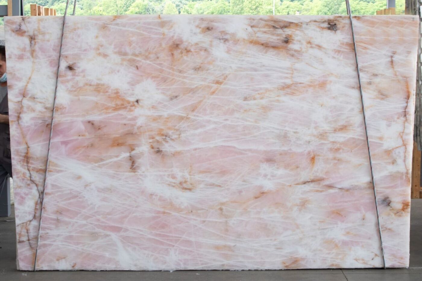 ...and the slab it came from