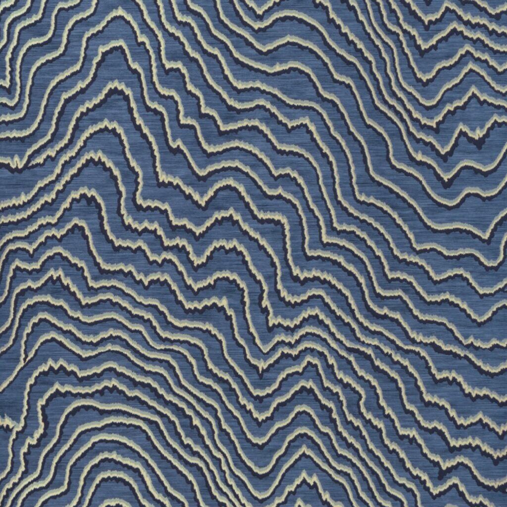 Clarke & Clarke Fiji Indigo
