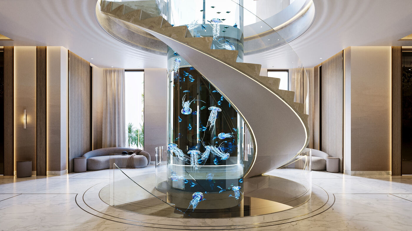 The Aquarium Staircase