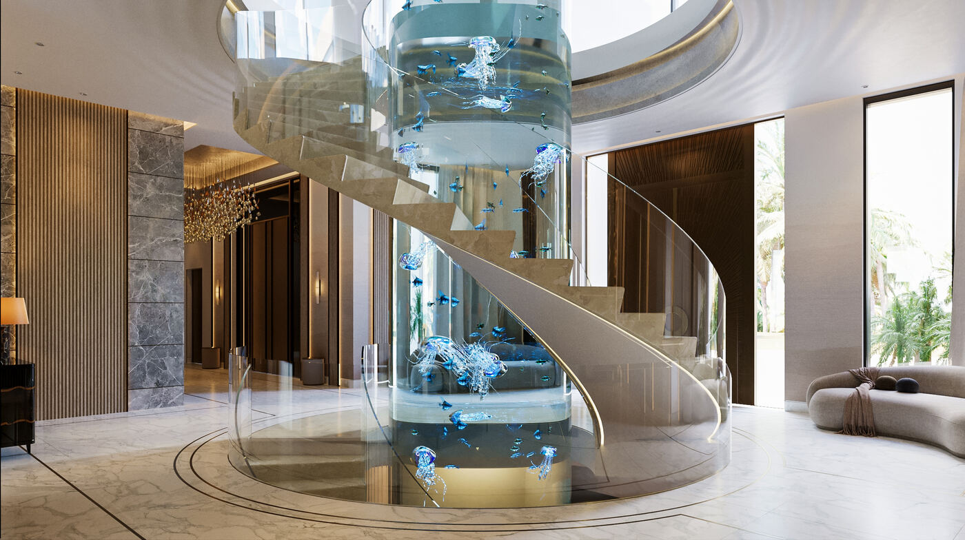 The Aquarium Staircase