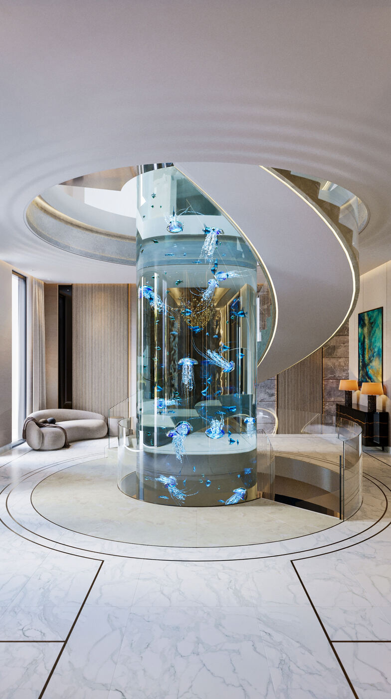 The Aquarium Staircase