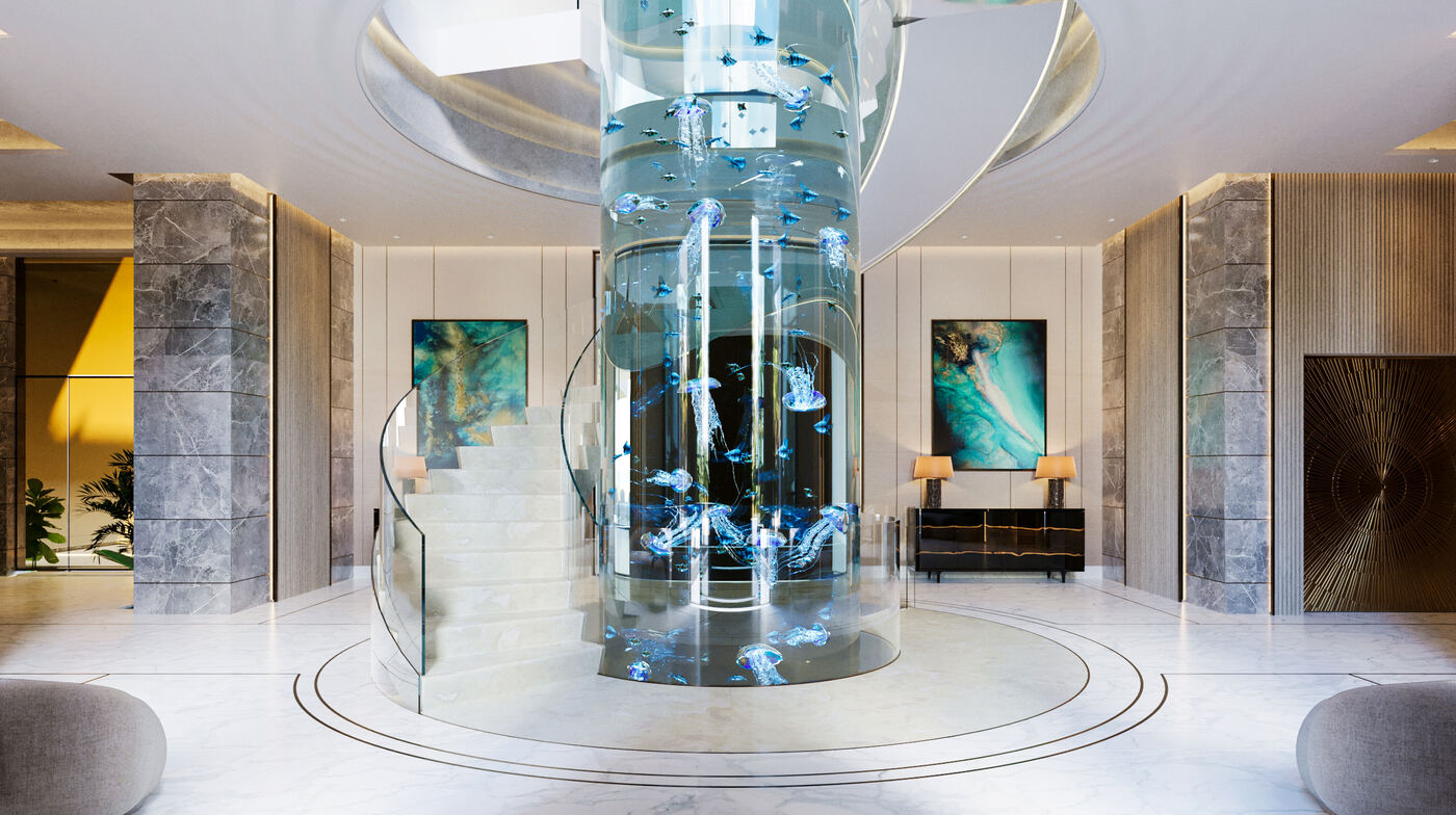 The Aquarium Staircase