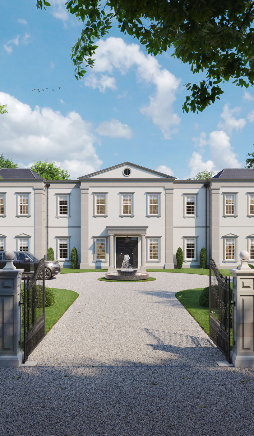 Arrival at Oxshott