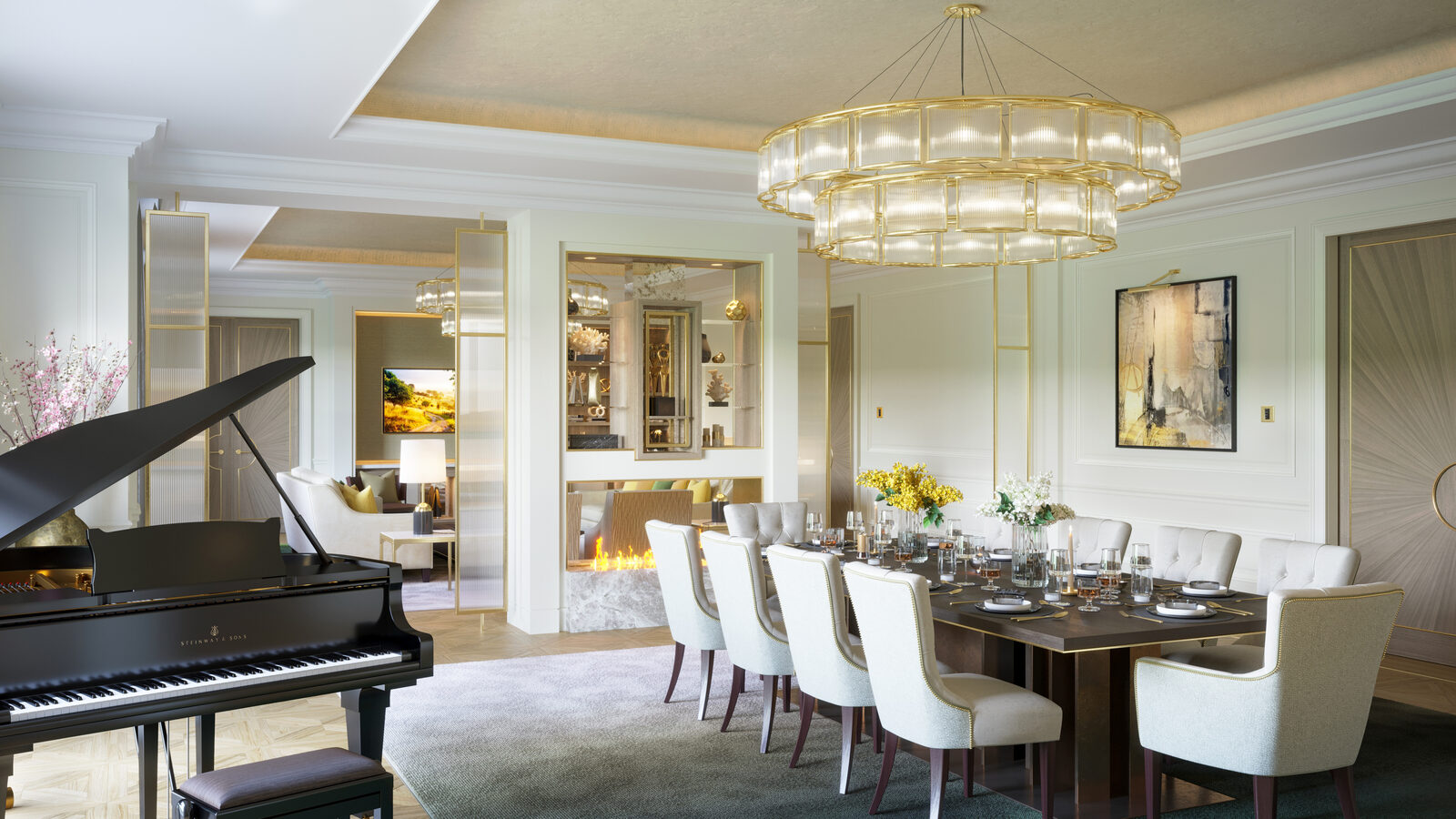 The Drawing Room, Oxshott Residence