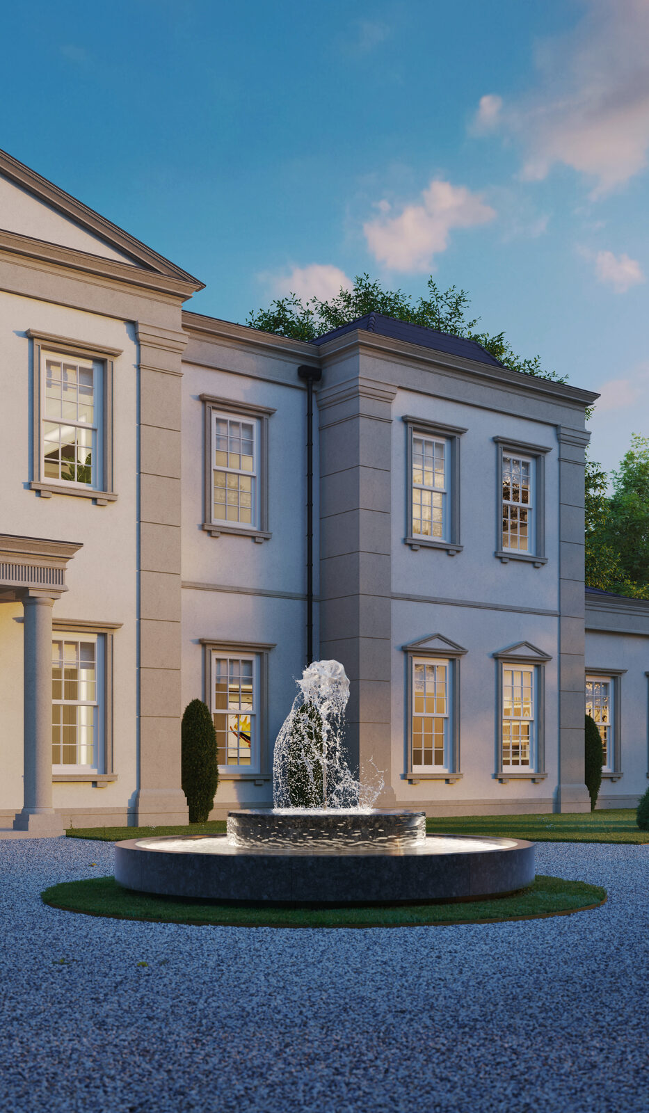 Elevation Detail, Oxshott Residence
