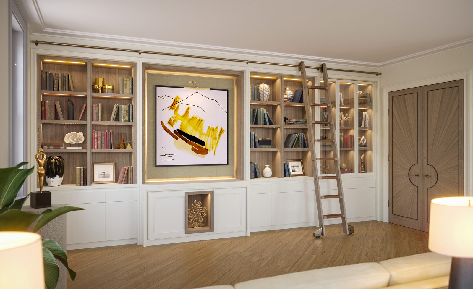 The Library, Private Residence, Surrey