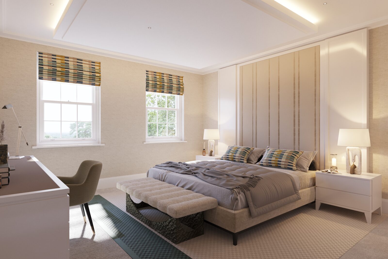 Guest Bedroom, Private Residence, Surrey