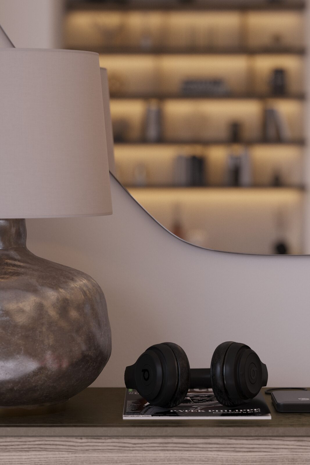 Lamp Detail, Private Residence, Surrey
