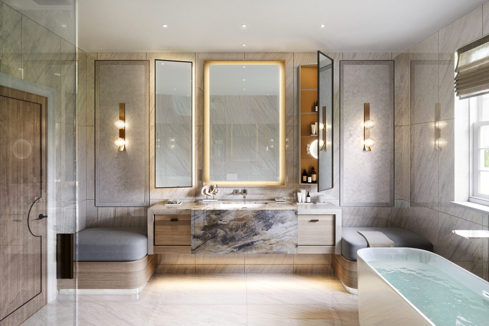 Principal Bathroom, Private Residence, Surrey