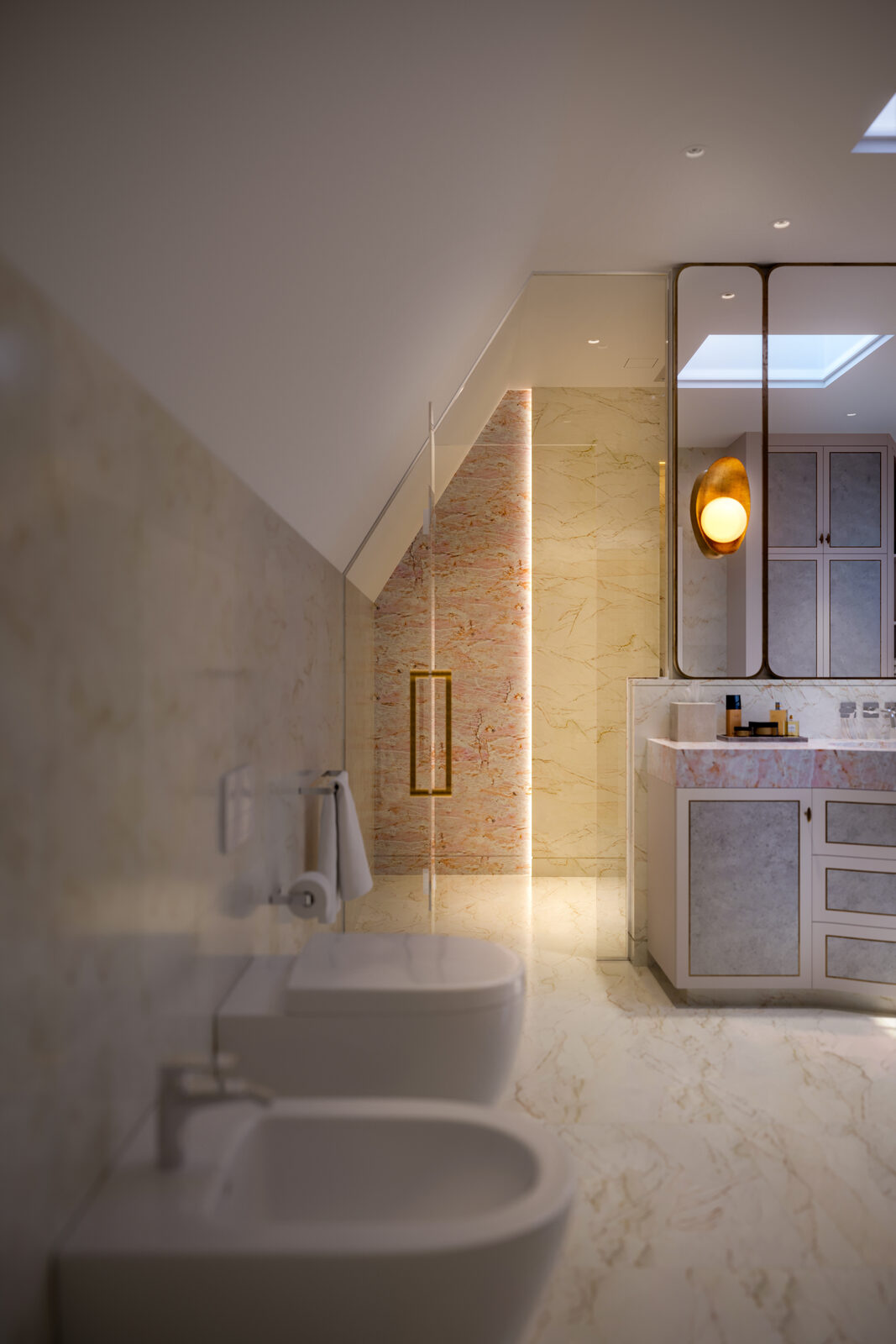 Bathroom Under the Eaves, Private Residence, Surrey