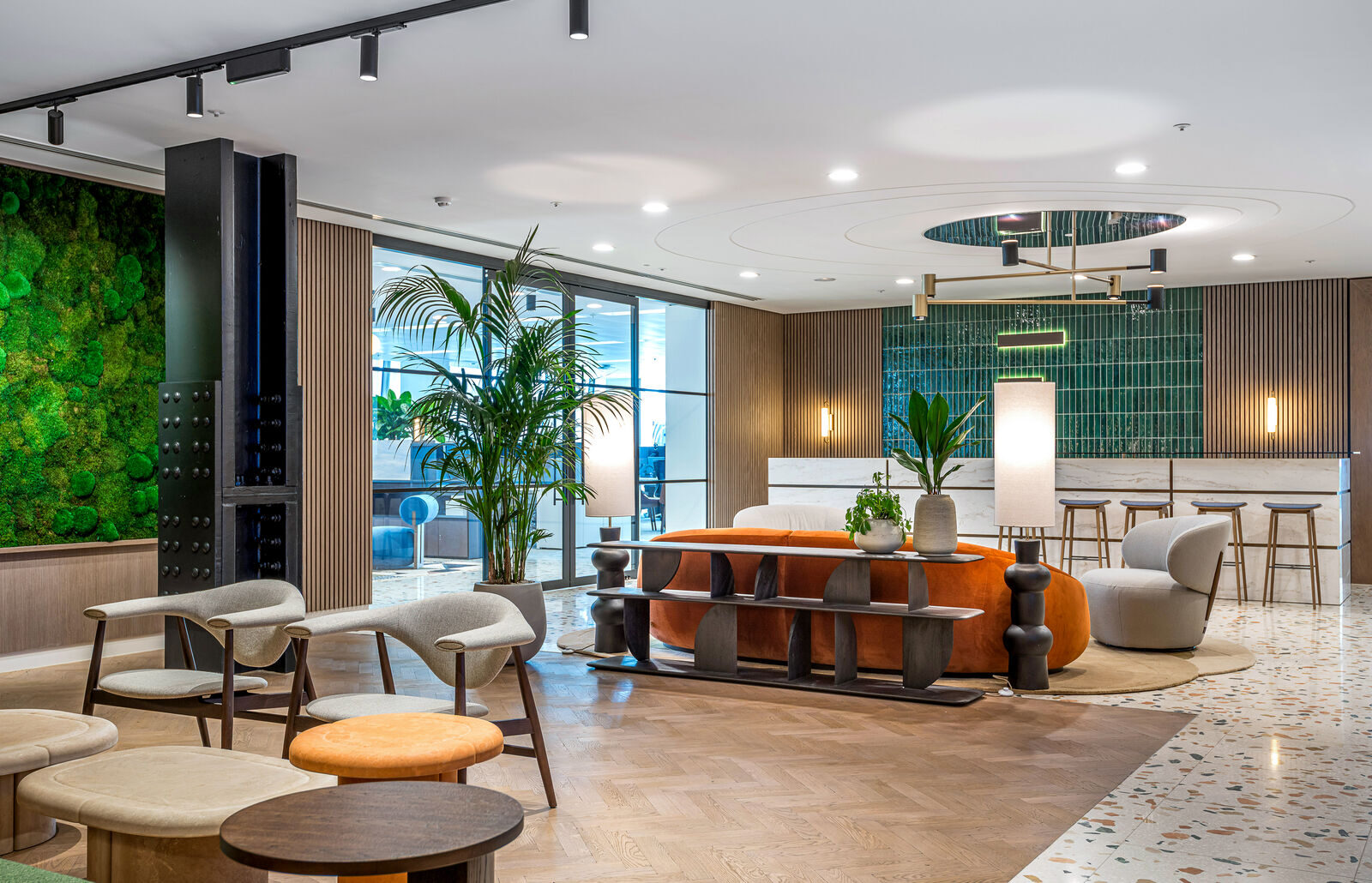 Lounge and Planting, Foresight at The Shard