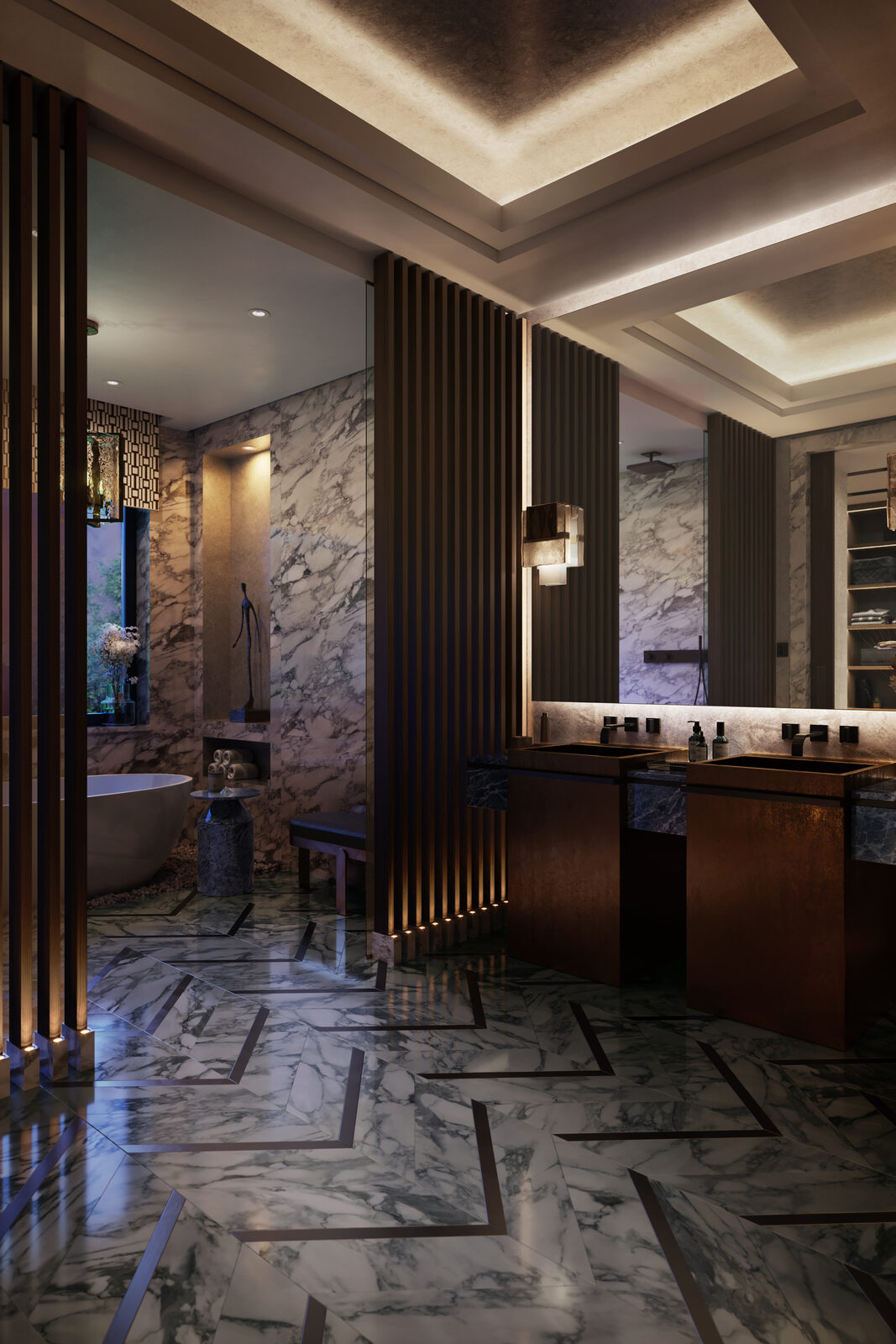 The Bathroom, Esher Residence