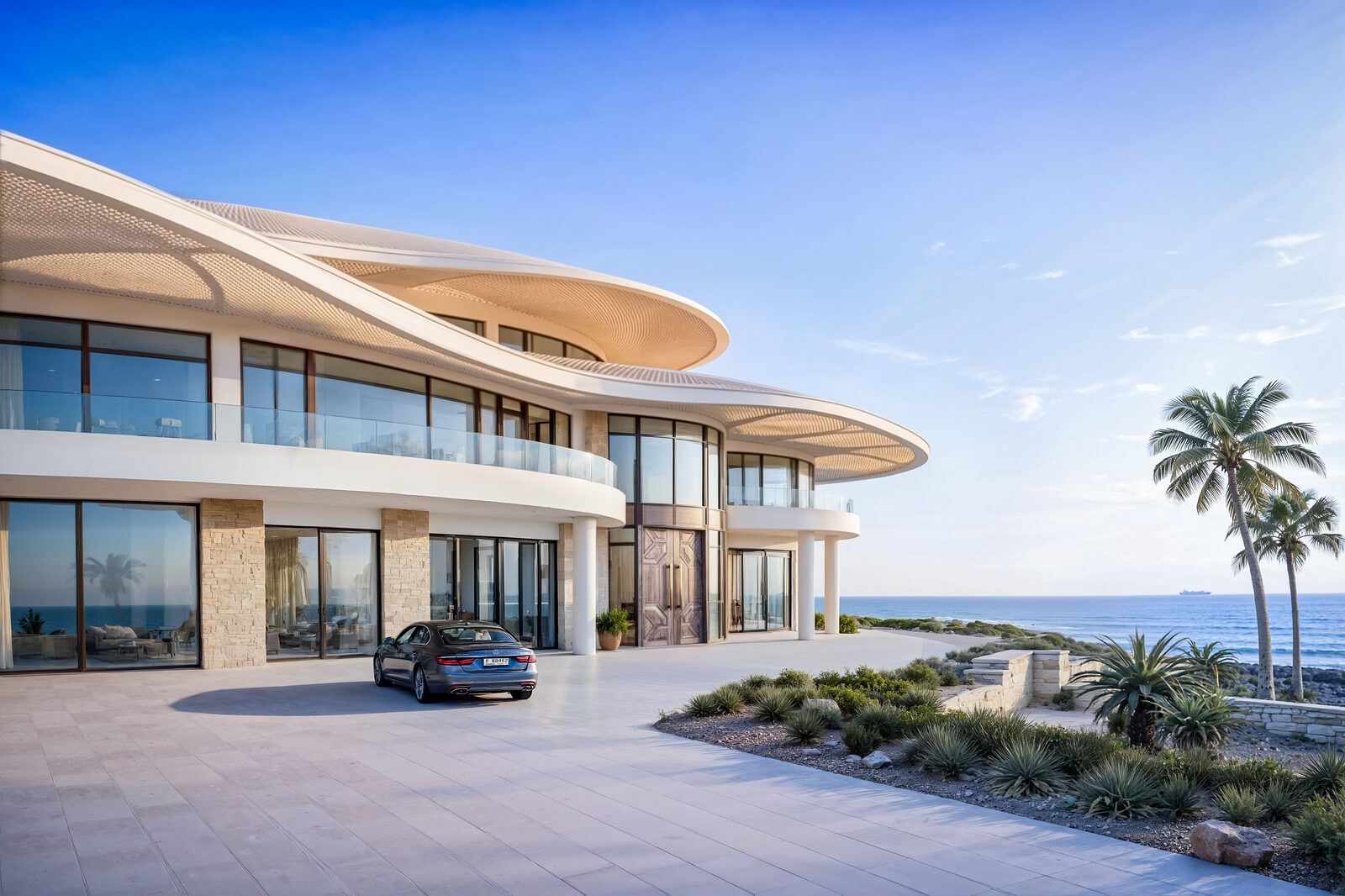 The Entrance Front, Jumeirah Bay Island