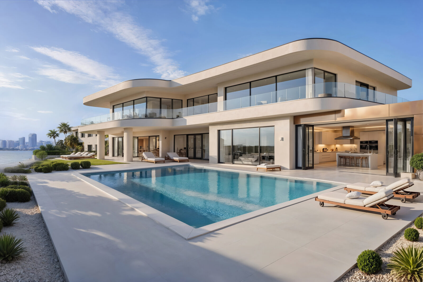 Pool Elevation, Contemporary Scheme, Palm Jumeirah
