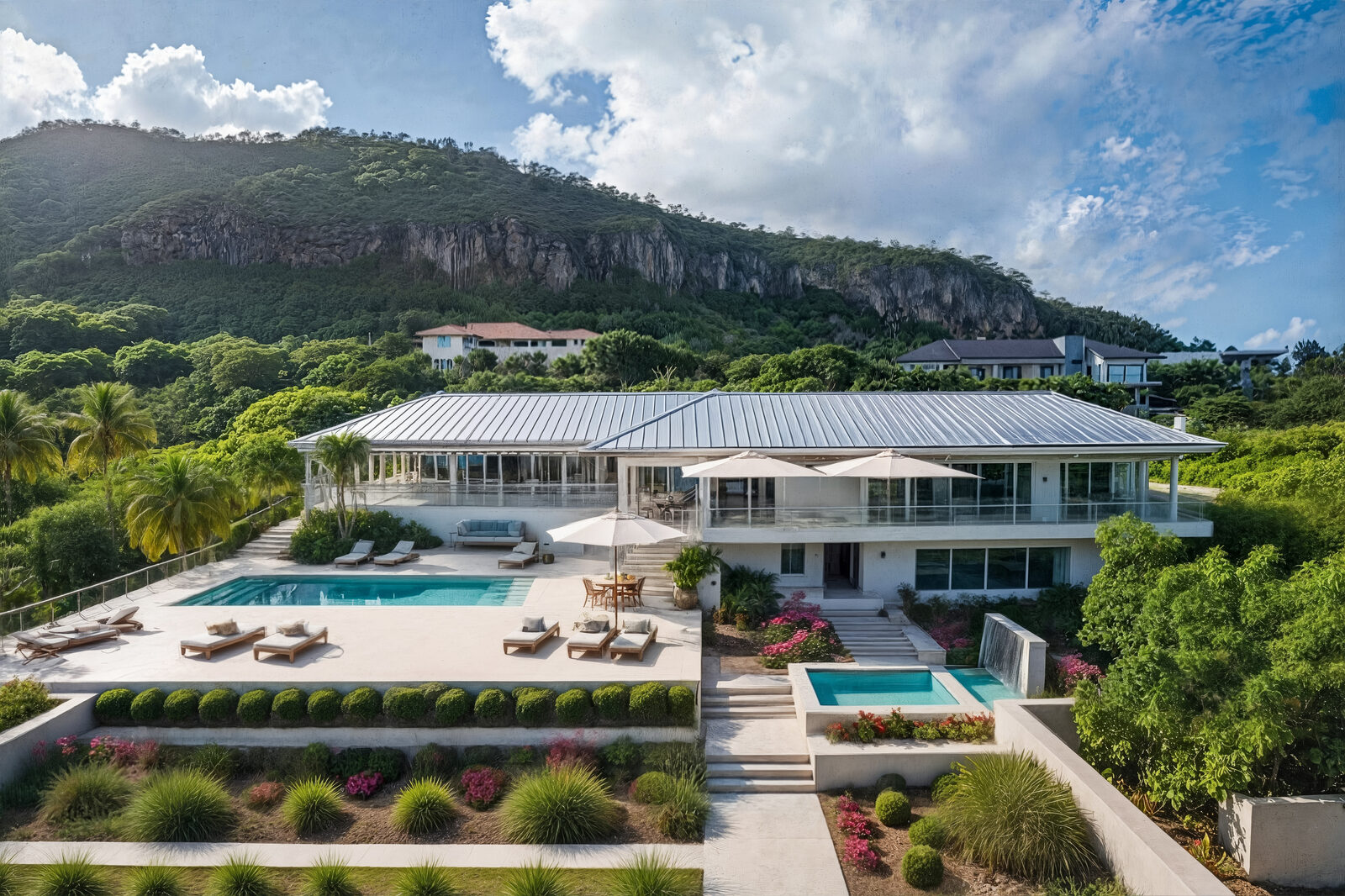 The House and Terraces, Curacao