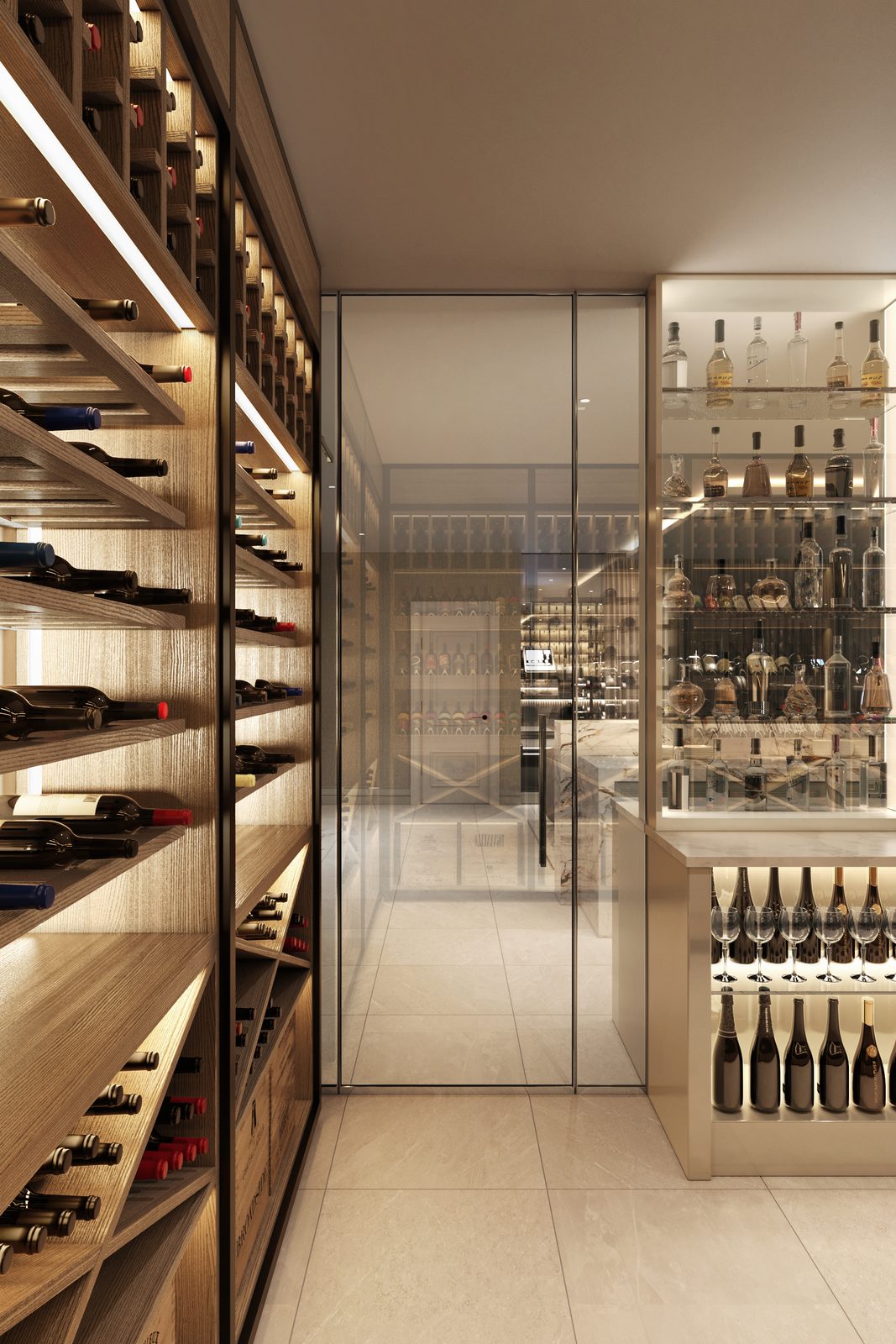 Through to the Wine Room, Wentworth Residence