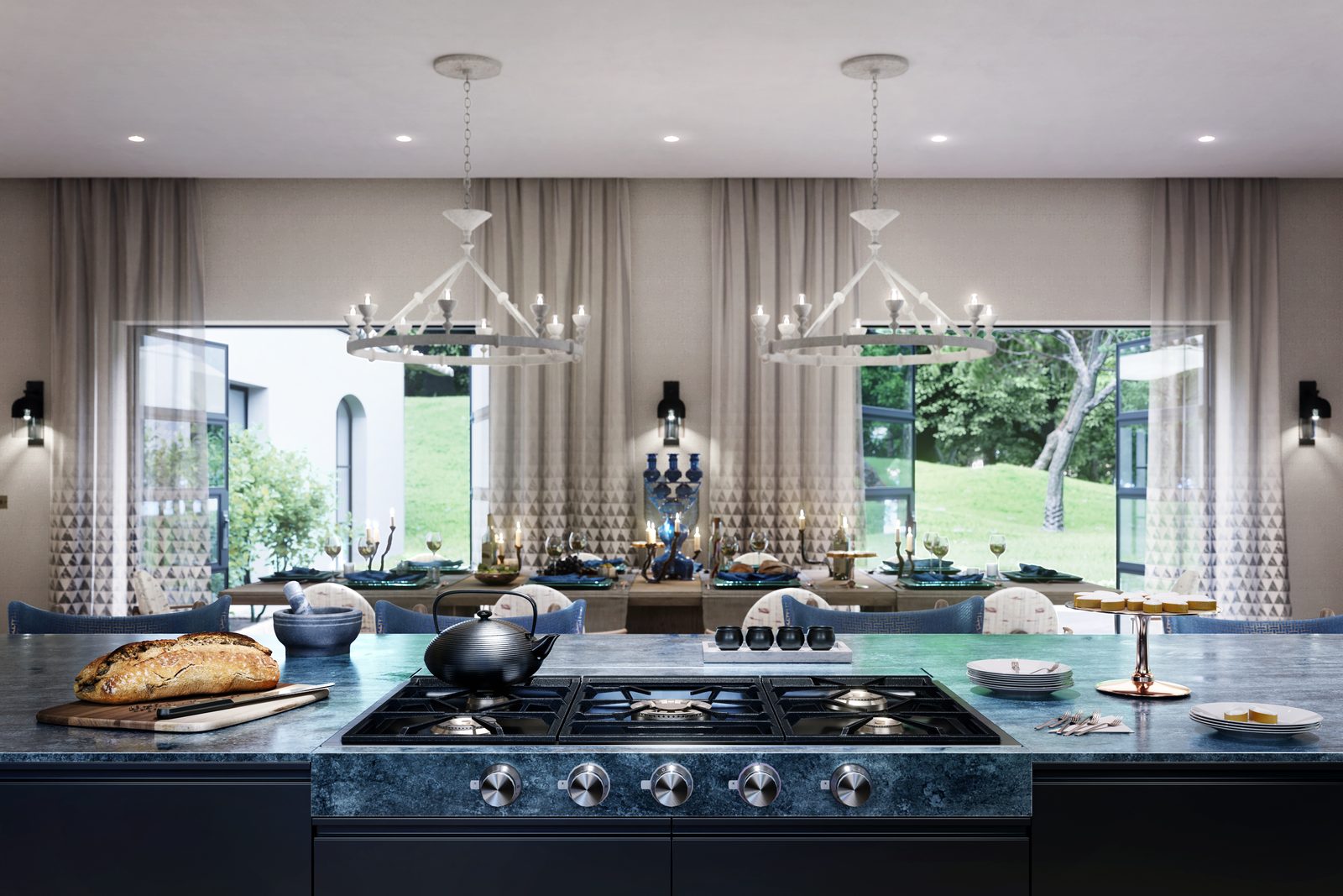 The Kitchen Island, Confortin Villa